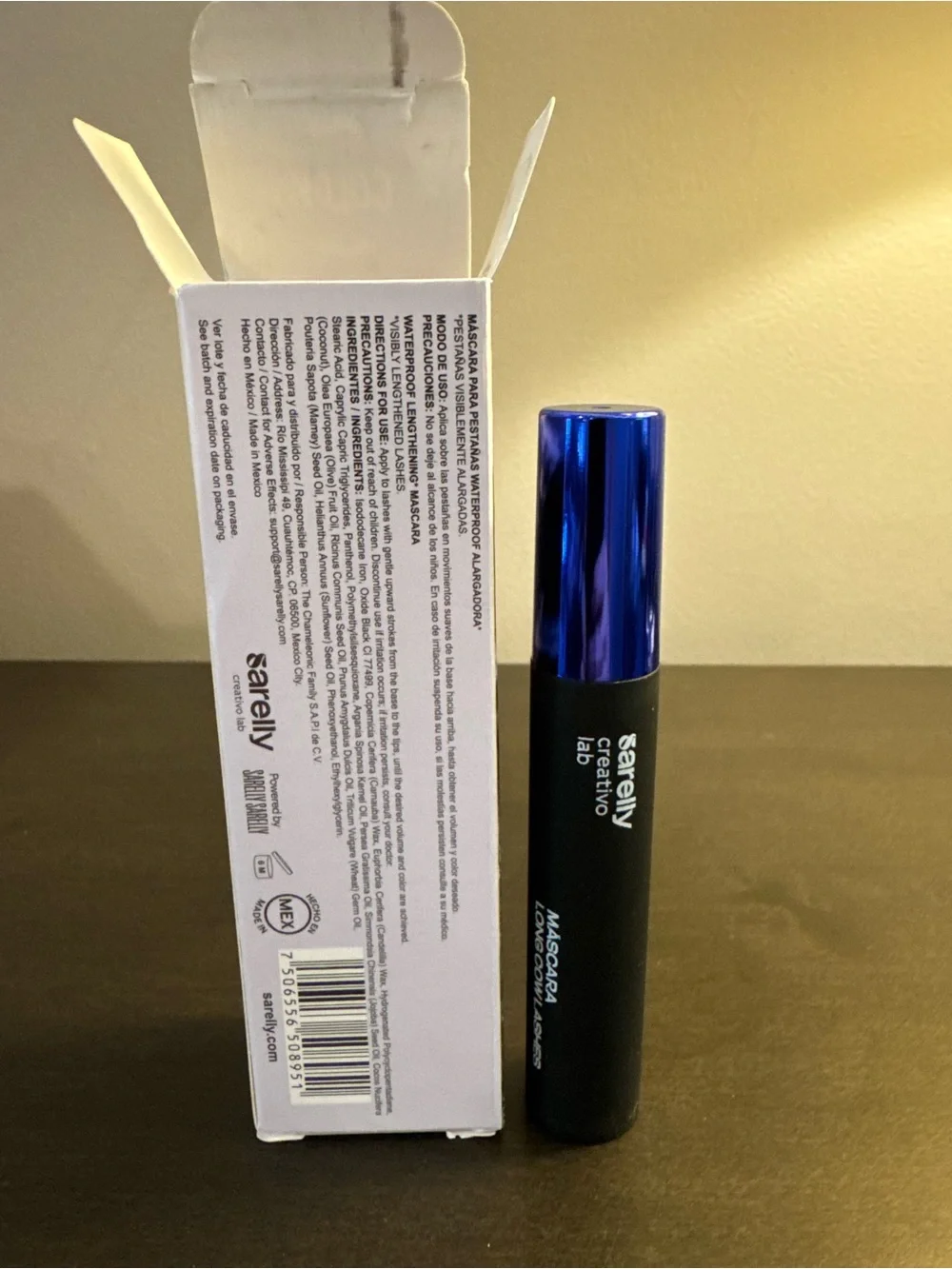 Sarelly Long Cow Lashes Waterproof Mascara 10 g .35 oz Full Size NIB